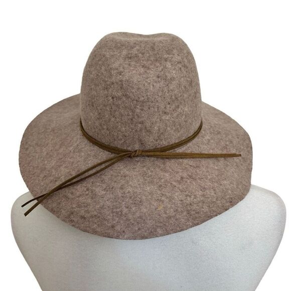 American Eagle Wool Concho Floppy Boho Hat Western One Size - Picture 2 of 5
